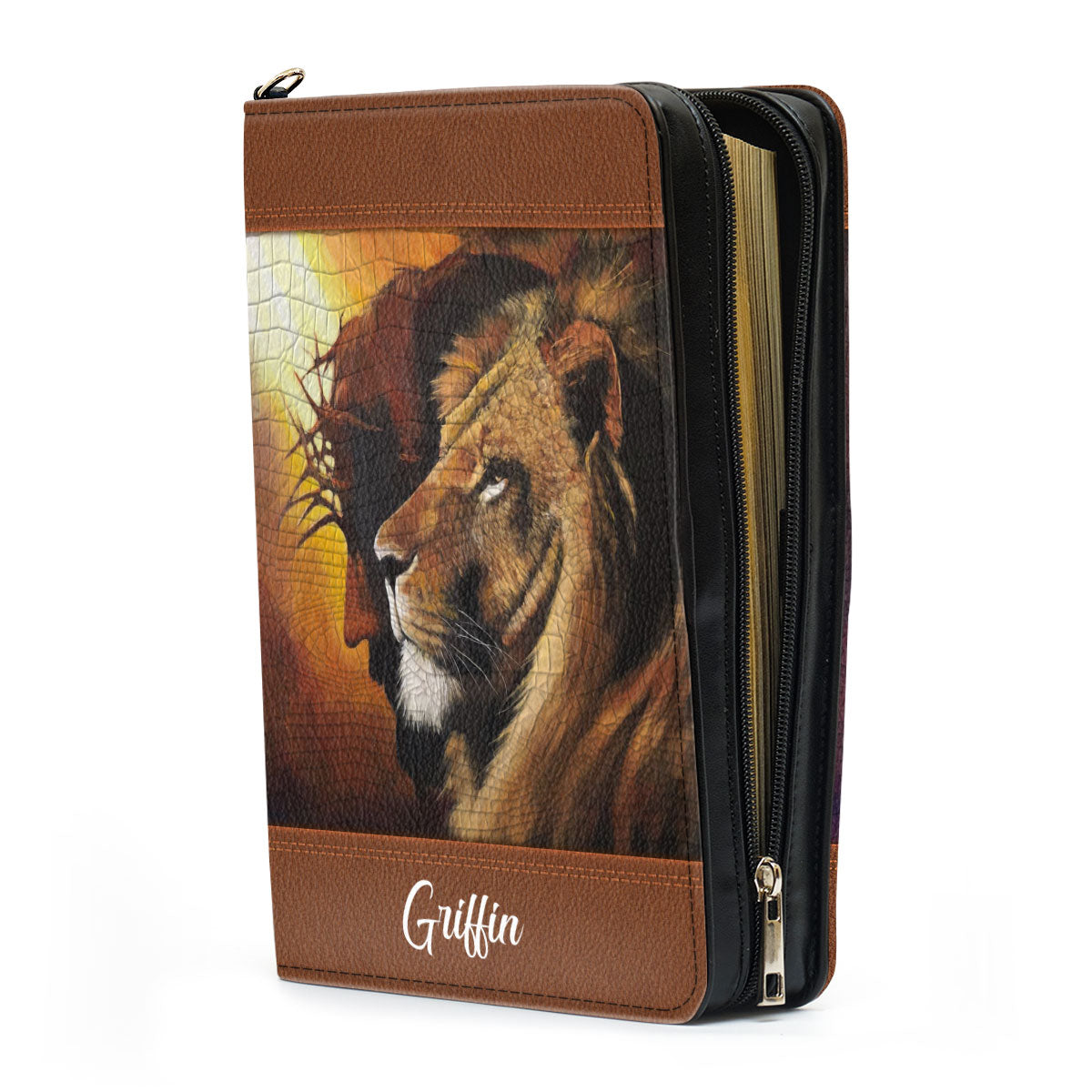 Personalized Christian Bible Cover - There Is Power In The Name Of Jesus H16