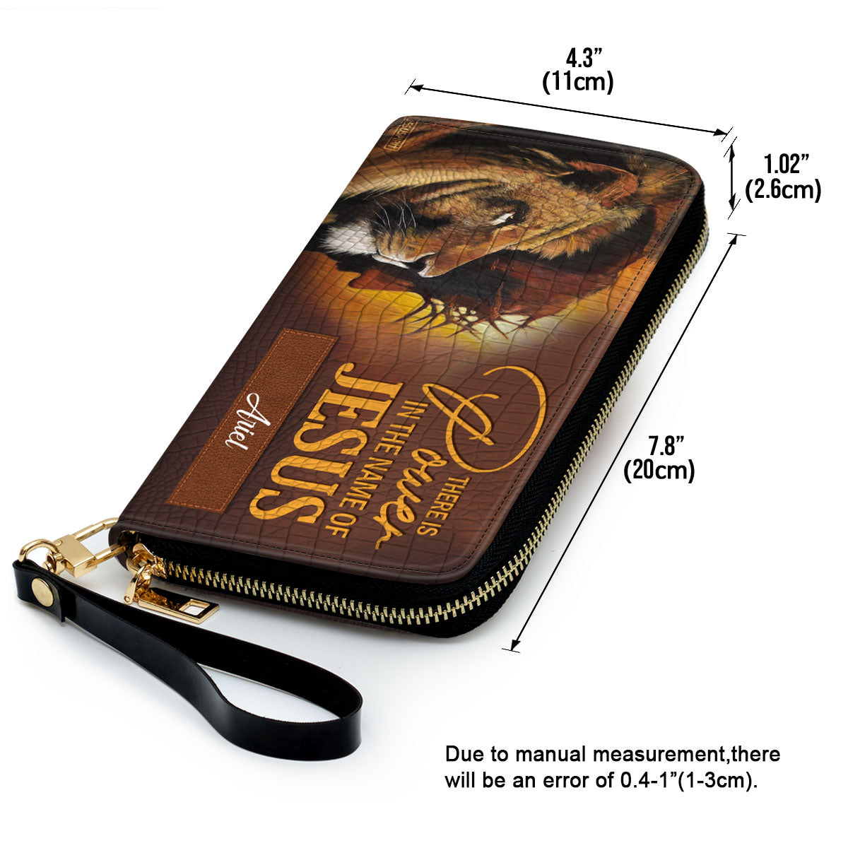 Must-Have Personalized Clutch Purse - There Is Power In The Name Of Jesus H16