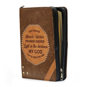 Unique Personalized Bible Cover - My God That Is Who You Are HHN366