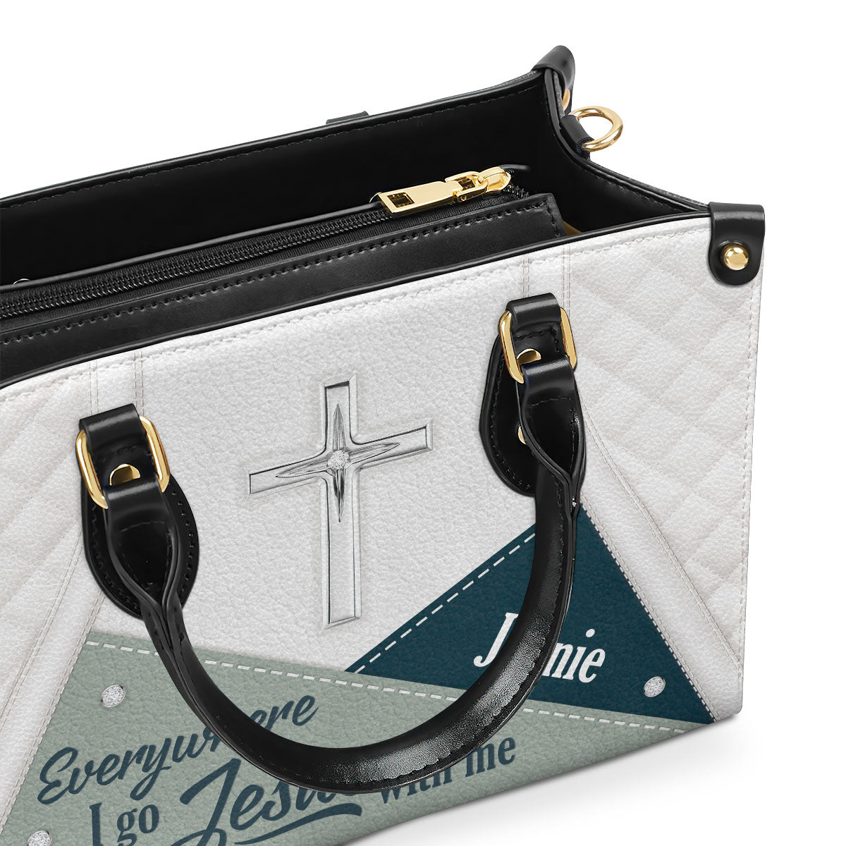 Gorgeous Butterfly Leather Bag - My Faith Will Set Me Free