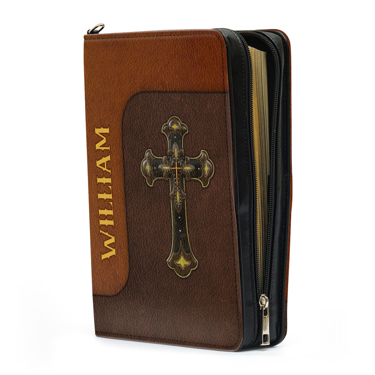 Unique Personalized Bible Cover - I Can Do All Things Through Christ HHN418B