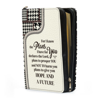 Jesuspirit | Personalized Bible Cover With Zipper | Life Is Good Because God Is Great | Religious Gift For Christians HIHN274A