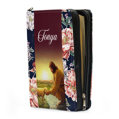 Glorious Personalized Bible Cover | My Sheep Hear My Voice