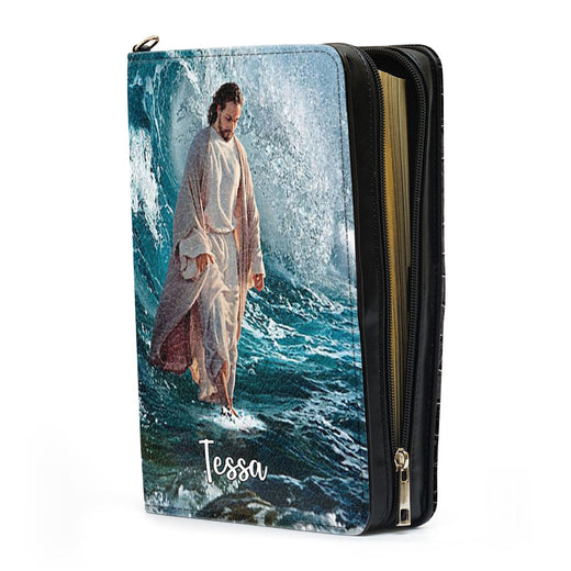 I Will Walk By Faith Even I Cannot See - Beautiful Personalized Bible Cover NUH262