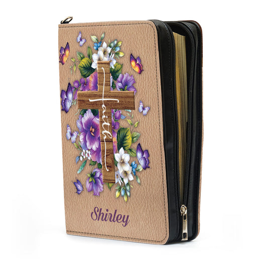 Gorgeous Personalized Bible Cover - I Still Believe In Amazing Grace NUH269A