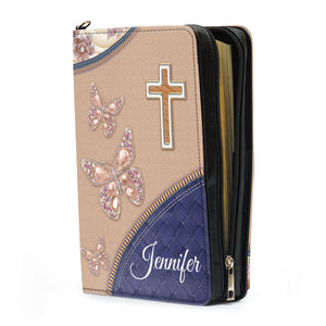 Must-Have Personalized Bible Cover - For God So Loved The World NUH285A