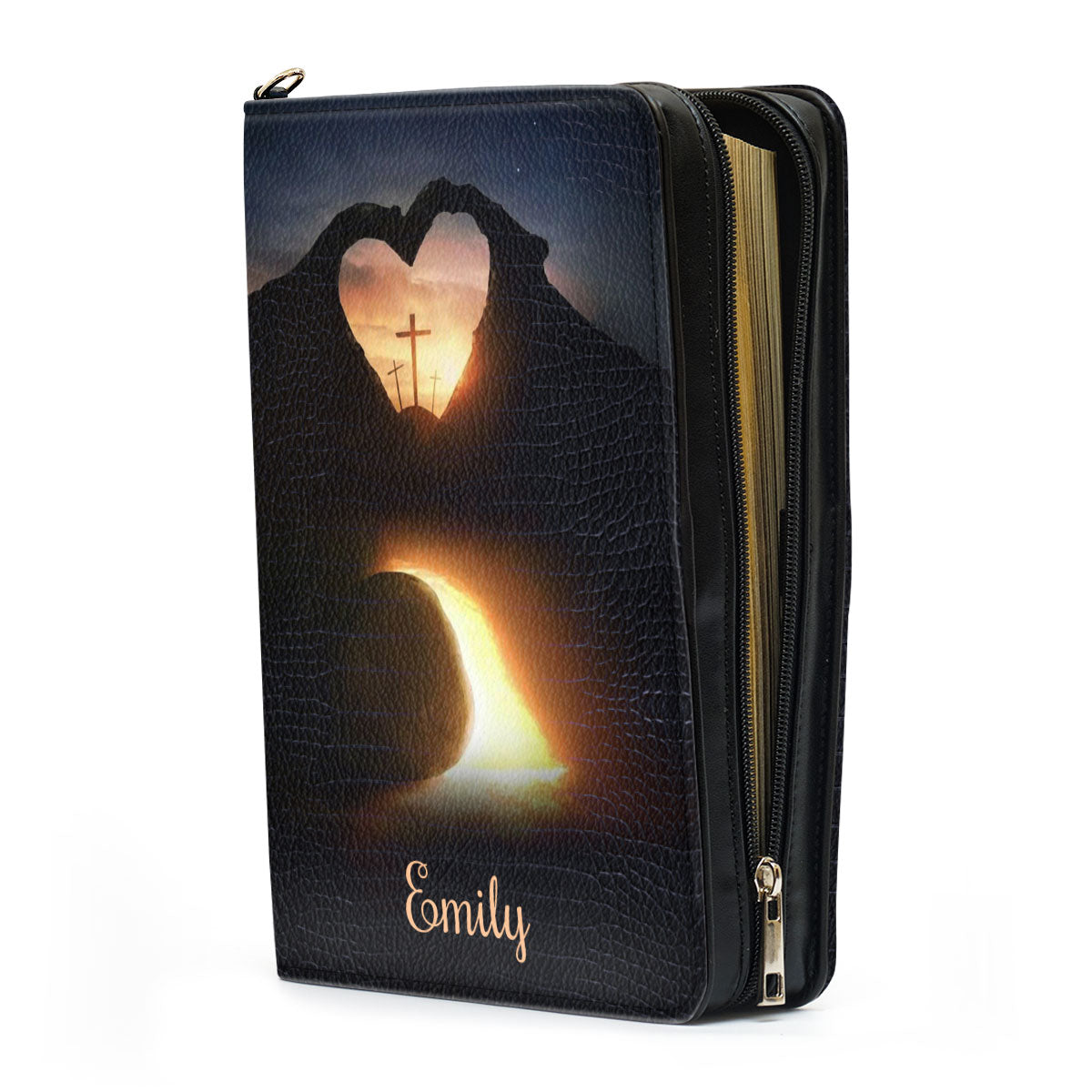 Jesuspirit Personalized Zippered Bible Cover | Bible Case | Gift For Pastors NUH450