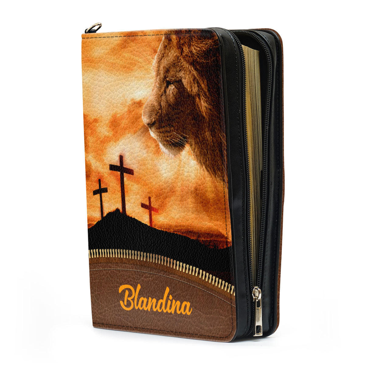 Jesuspirit | Personalized Cross Bible Cover | Special Gift For Pastors NUH486