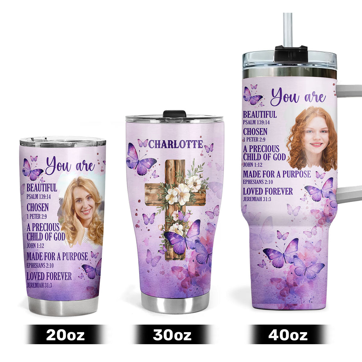 A Precious Child Of God | Personalized Stainless Steel Tumbler JSSSTPT2312T