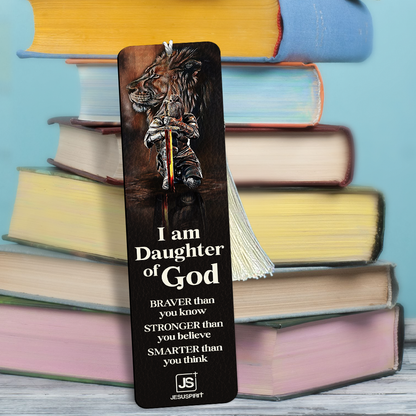 I Am Daughter Of God - Unique Personalized Wooden Bookmarks HN42