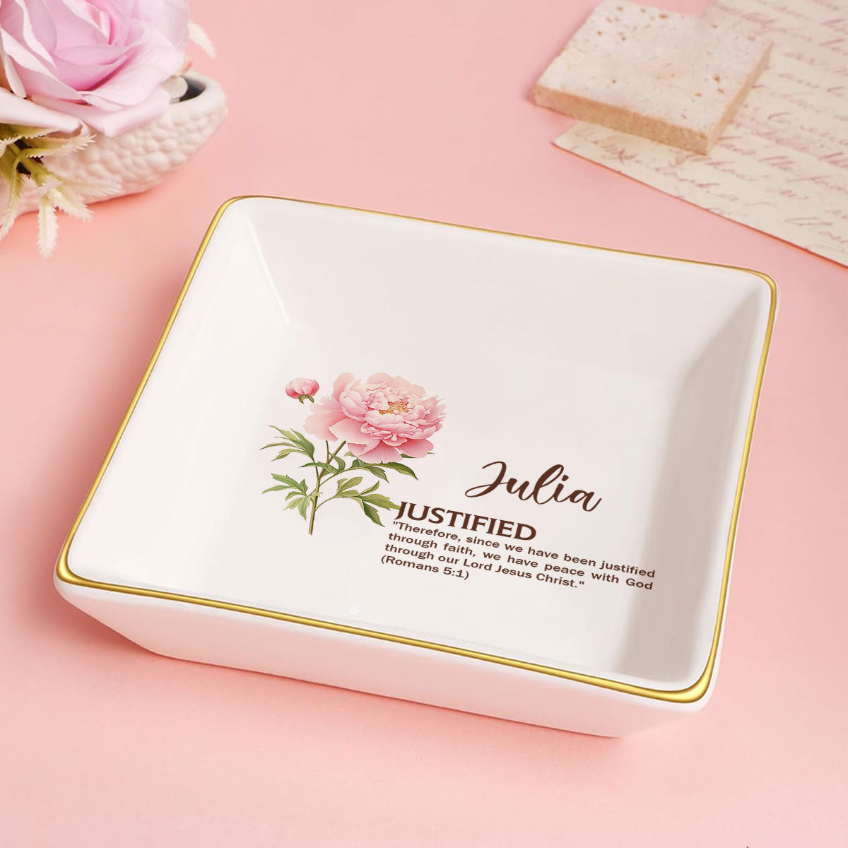 Meaning Of Your Name  | Personalized Jewelry Dish JSJDPH1877L