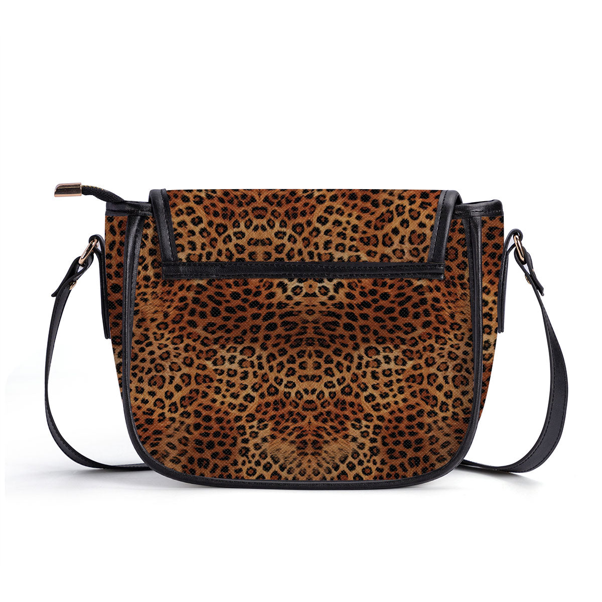 You Are God Created - Personalized Leather Saddle Bag LHBM760