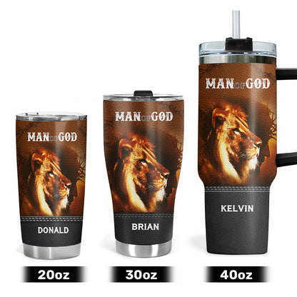 Man Of God | Personalized Stainless Steel Tumbler JSSSTPT2178L