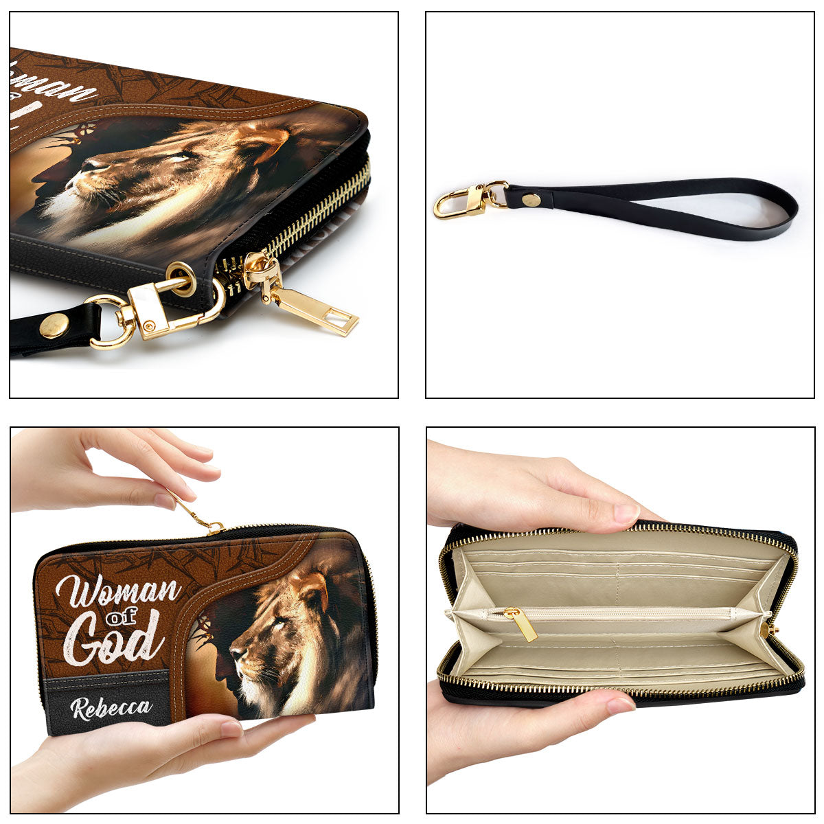 Woman Of God | Personalized Clutch Purse