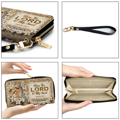 Bless The Lord O My Soul | Personalized Clutch Purse