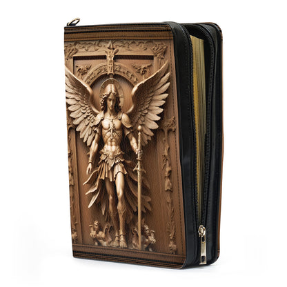 Saint Michael The Archangel | Personalized Bible Cover JSBCPTN1134M