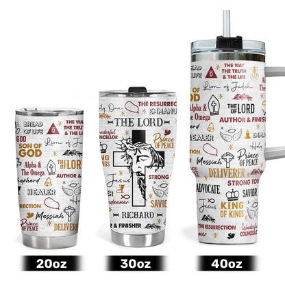 Jesus The Lord Of Lords | Personalized Stainless Steel Tumbler JSSSTPT2474D