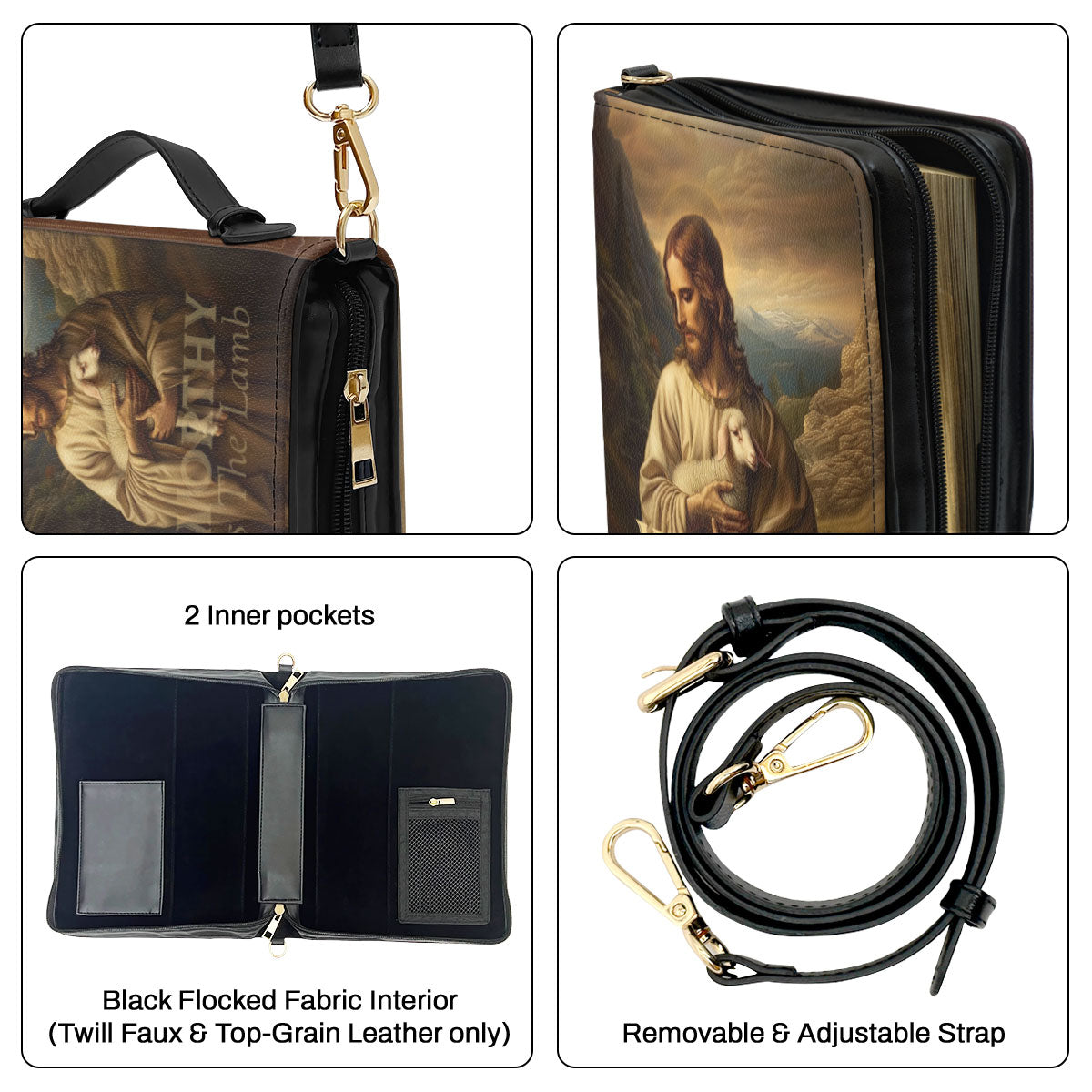 Worthy Is The Lamb | Personalized Bible Cover JSBCPT1163L