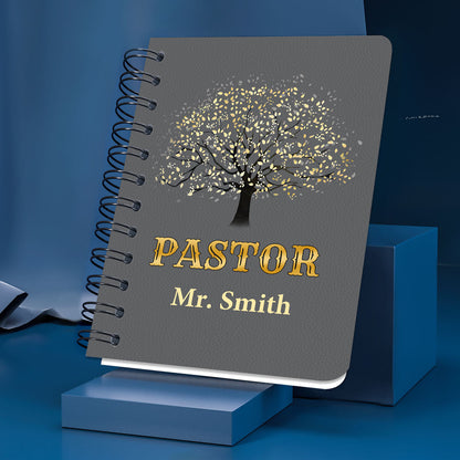 Thank You Pastor | Personalized Spiral Journal