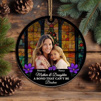 A Bond That Can't Be Broken | Personalized Suncatcher Ornament JSSUNOPT2280M