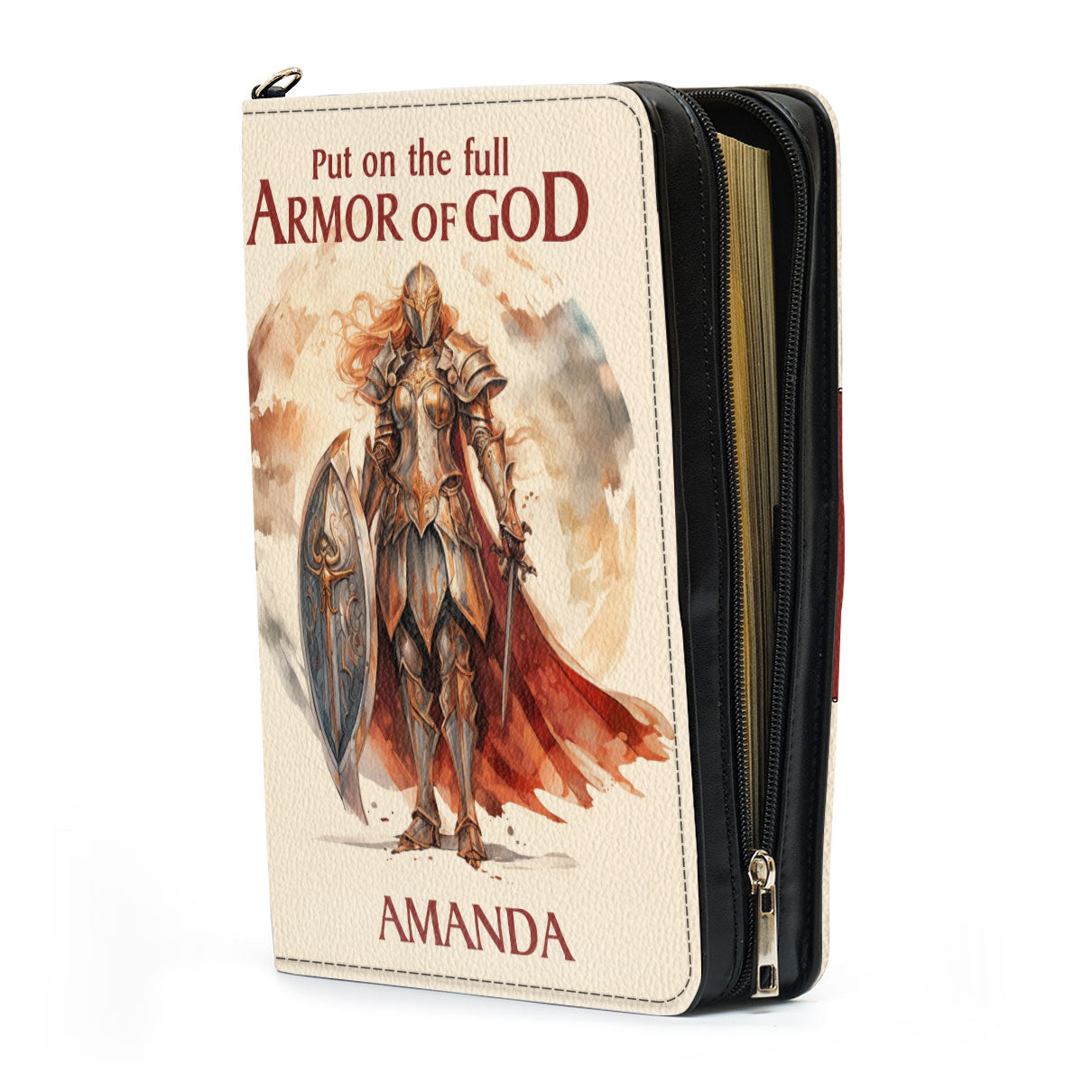 Put On The Full Armor Of God | Personalized Bible Cover JSBCH866