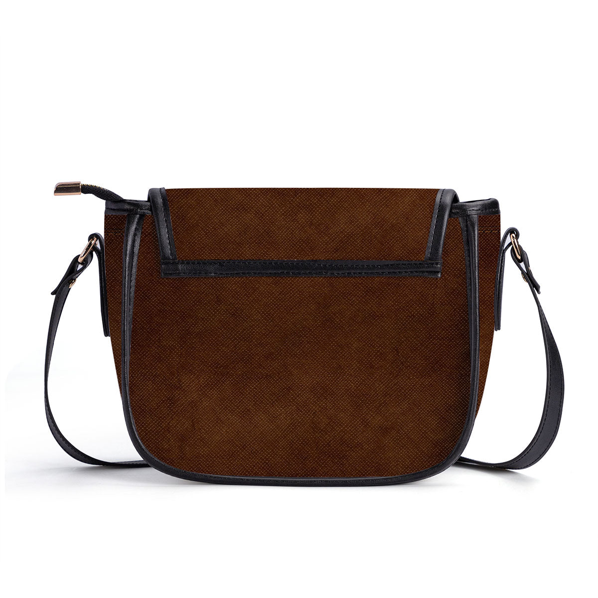 God Says I Am Unique - Personalized Leather Saddle Bag LHBM724