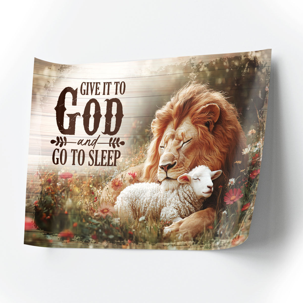 Give It To God And Go To Sleep - Poster JSPTHLT1436D