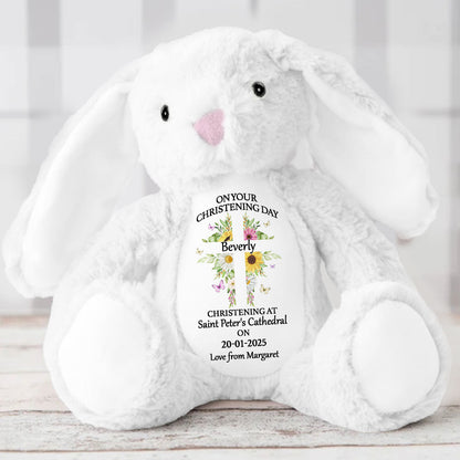 Christening | Personalized Stuffed Bunny