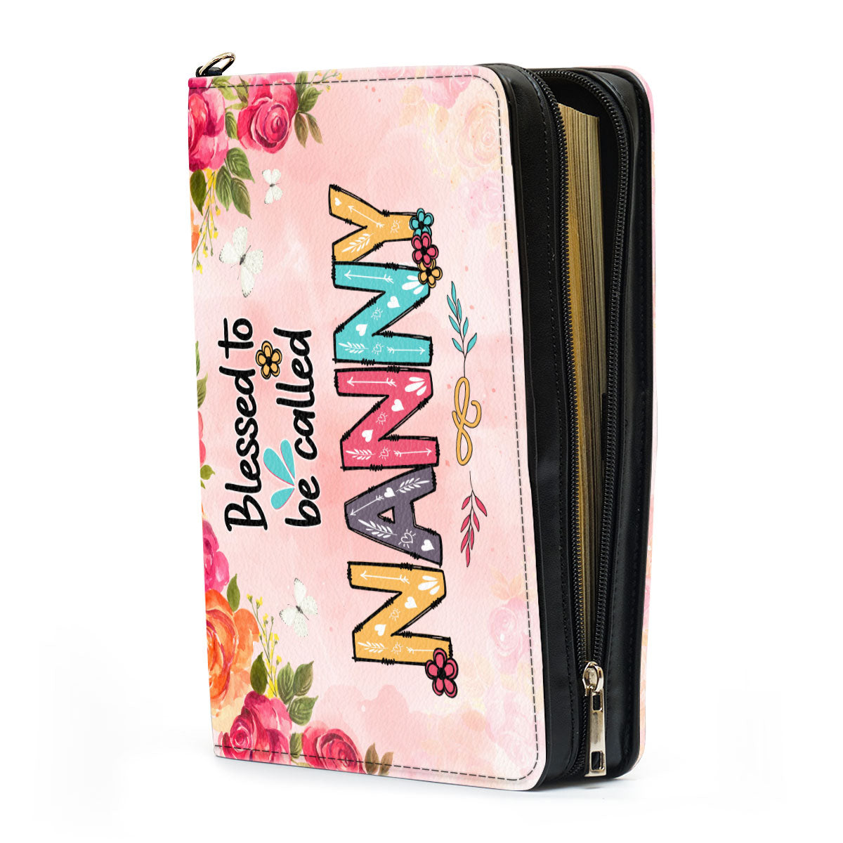 Blessed To Be Called Grandma/Nana... | Personalized Bible Cover JSBCPH1381M