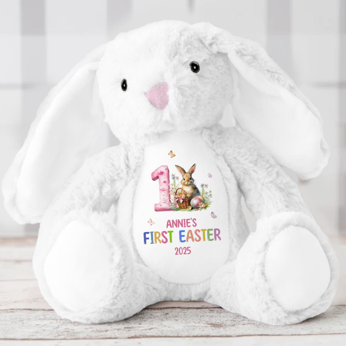 First Easter Baby | Personalized Stuffed Bunny