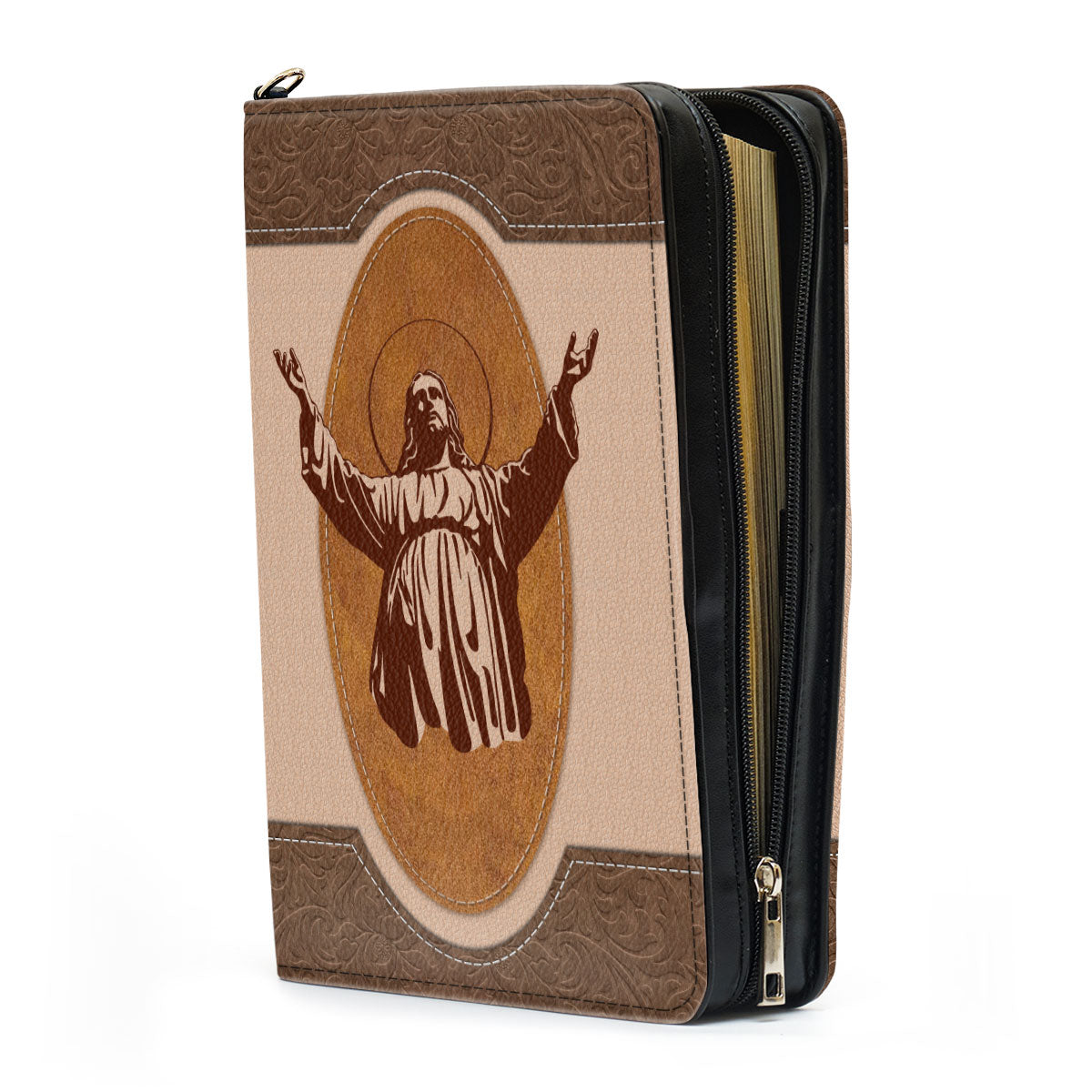 For There Is One God - Unique Personalized Bible Cover BC05