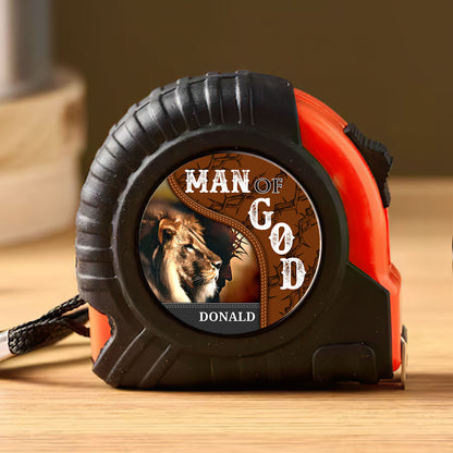 Man Of God | Personalized Tape Measure