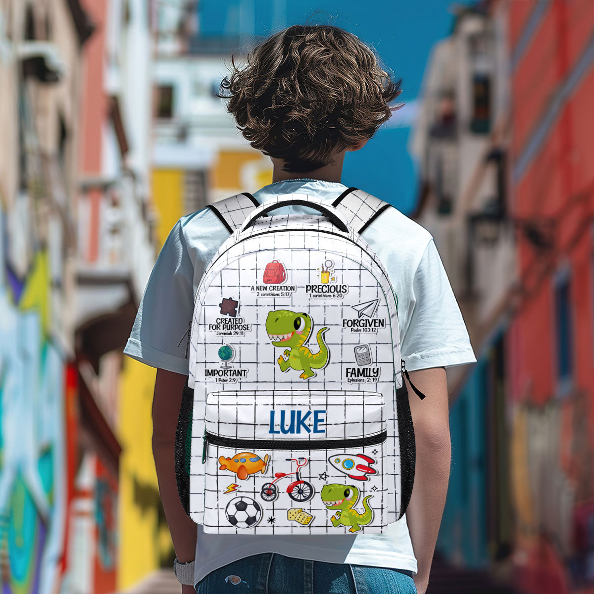 Name Personalized | Personalized Backpack JSBPPH1071M