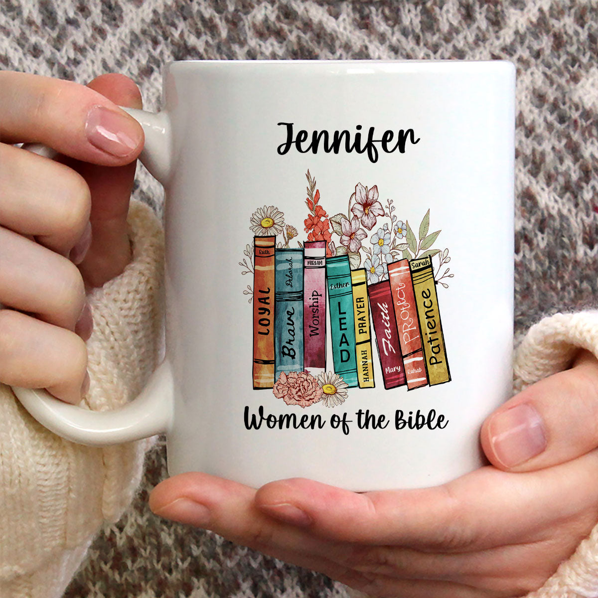 Women Of The Bible - Awesome White Ceramic Mug CCMNAHN1004A