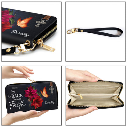 By Grace Through Faith - Special Personalized Clutch Purse H14