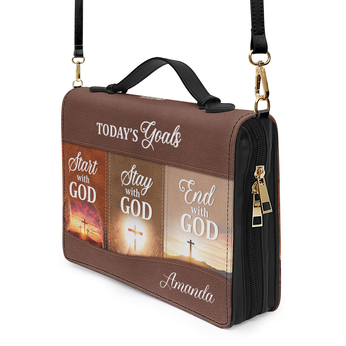 Today's Goals - Awesome Personalized Bible Cover NUH272