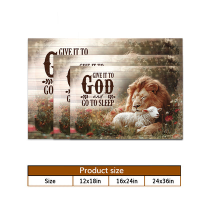 Give It To God And Go To Sleep - Poster JSPTHLT1436D