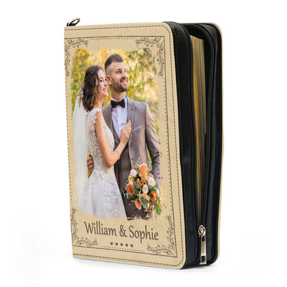 Wedding Hymns | Personalized Bible Cover JSBCHLT1390L