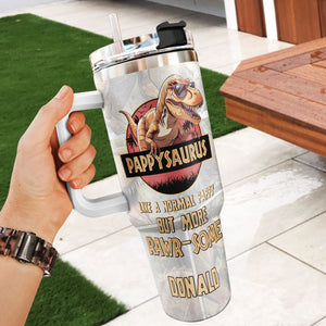 Daddysaurus | Personalized Stainless Steel Tumbler SSTN17