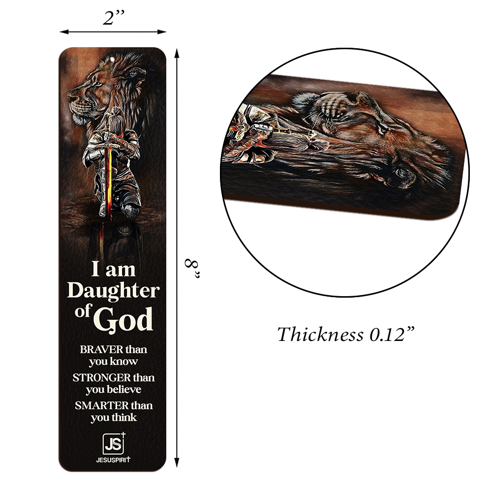I Am Daughter Of God - Unique Personalized Wooden Bookmarks HN42