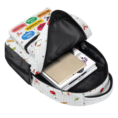 I'm Kind I'm Brave | Personalized Backpack JSBPPH1015D