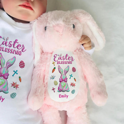 Easter Blessing | Personalized Stuffed Bunny