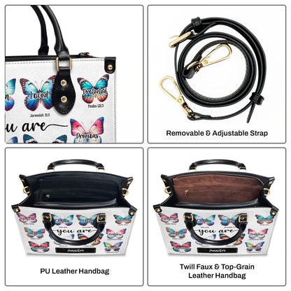 Jesuspirit | Personalized Leather Handbag With Zipper | You Are LHBHN901