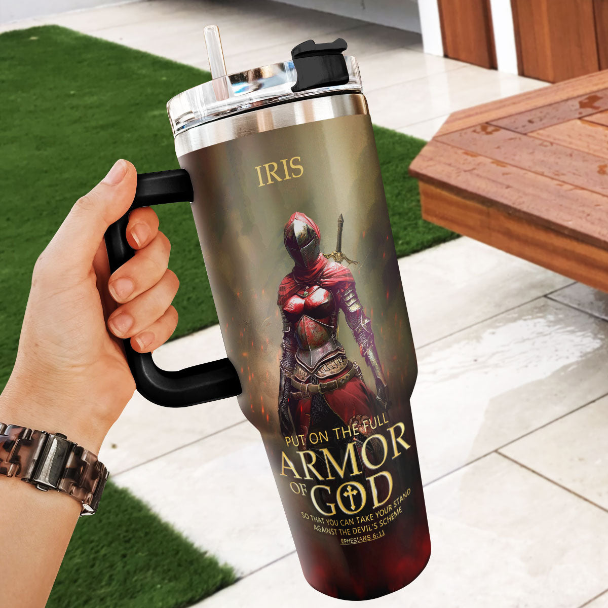 Armor Of God | Personalized Stainless Steel Tumbler JSSSTPPA1179D