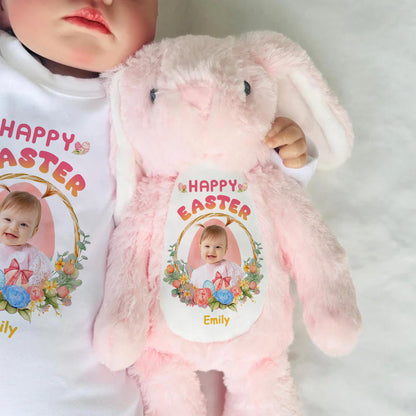 Happy Easter | Personalized Stuffed Bunny