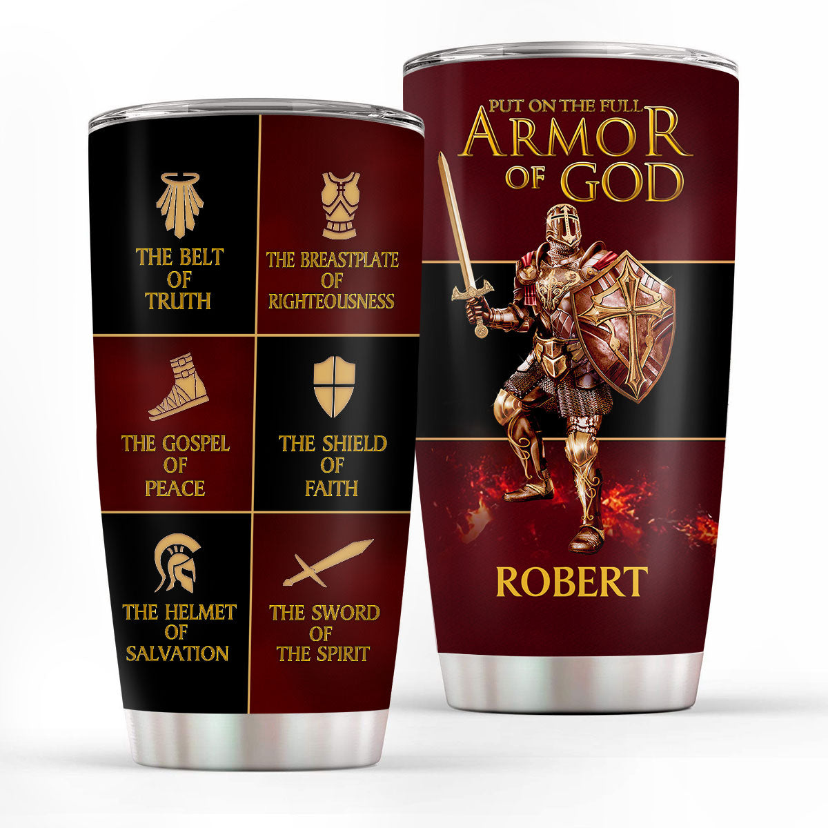 Jesuspirit Personalized Tumblers For Men - 20 Oz 30 Oz Coffee Cup Stainless  Steel Tumbler Travel Mug…See more Jesuspirit Personalized Tumblers For Men