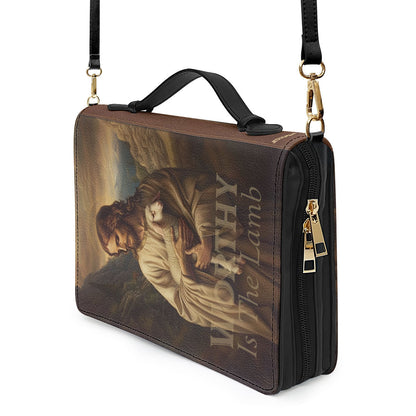 Worthy Is The Lamb | Personalized Bible Cover JSBCPT1163L