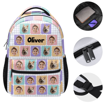 Back To School Upload Photo | Personalized Backpack JSBPPT1014D