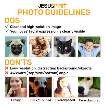 Jesuspirit Personalized Leather Photo Keychain | The Highs And Lows LPKHN09