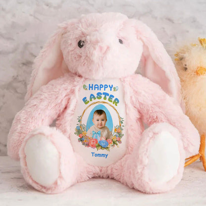 Happy Easter | Personalized Stuffed Bunny